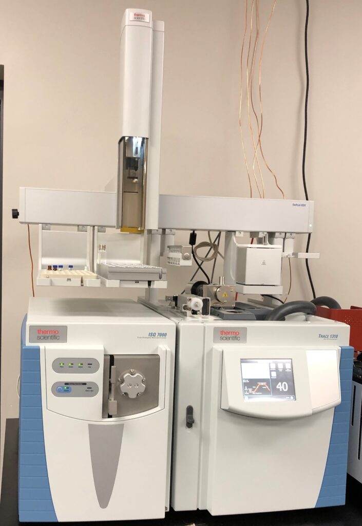 gas chromatography mass spectrometry machine